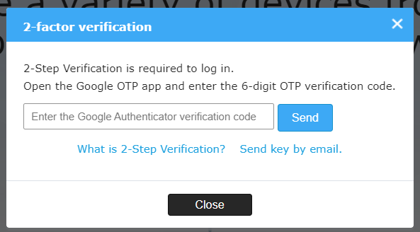 2 factor verification