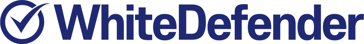 WhiteDefender（ホワイトディフェンダー）のブランドロゴ。ランサムウェア攻撃からファイルを保護する次世代エンドポイントセキュリティ。