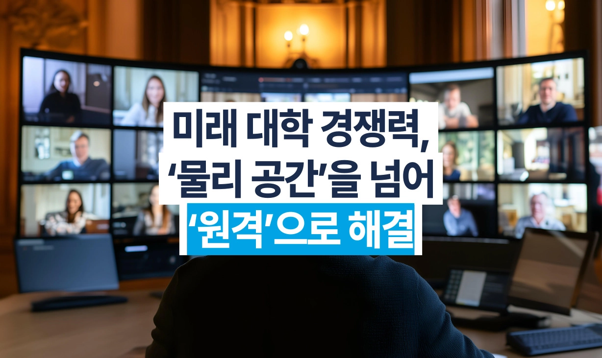 미래 대학 경쟁력 확보를 위한 원격 제어 솔루션 도입 효과