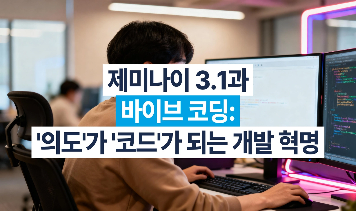 제미나이 3.1 프로와 바이브 코딩 보안 전략 및 리모트뷰 활용 인포그래픽