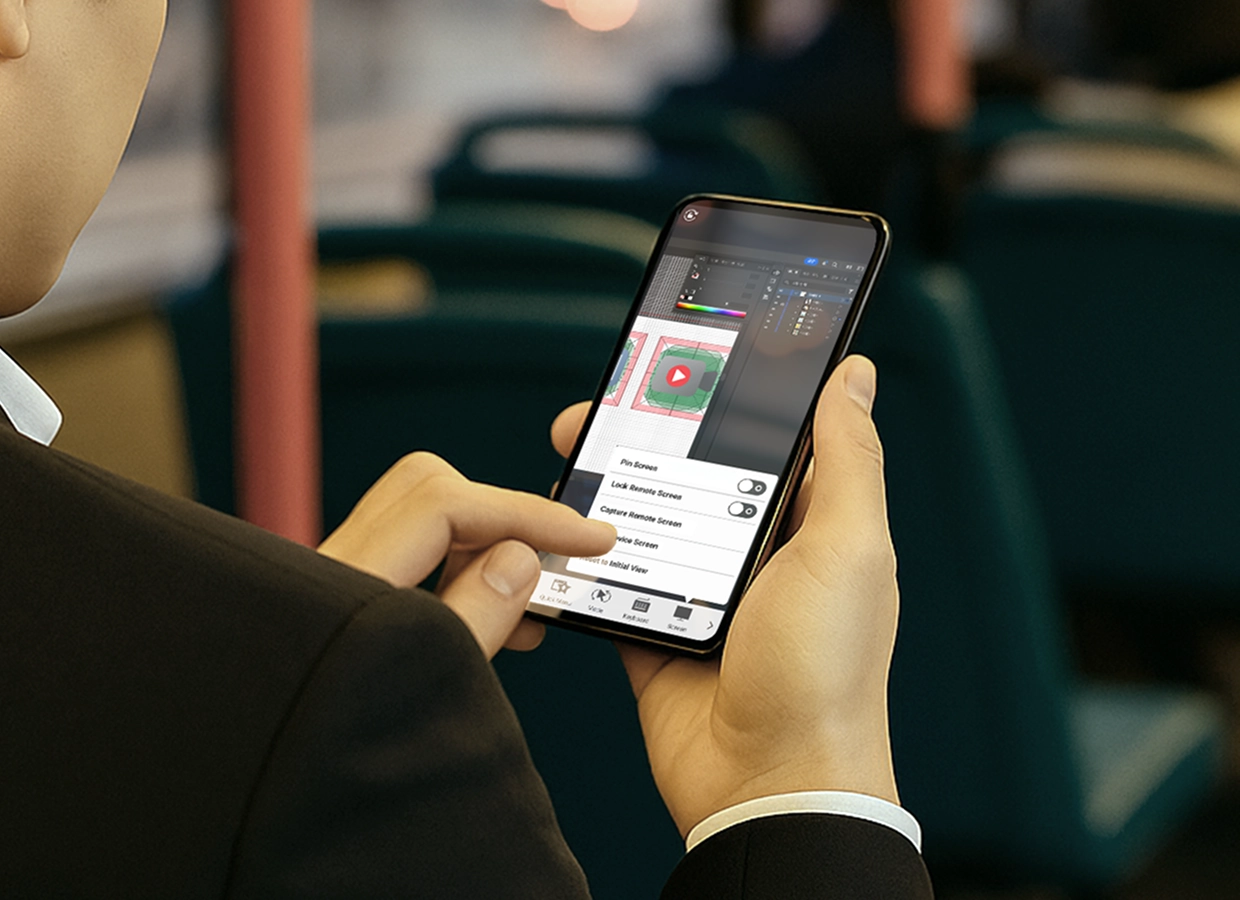 Control Office Laptops On Mobile