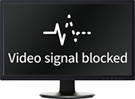 Block the monitor signal